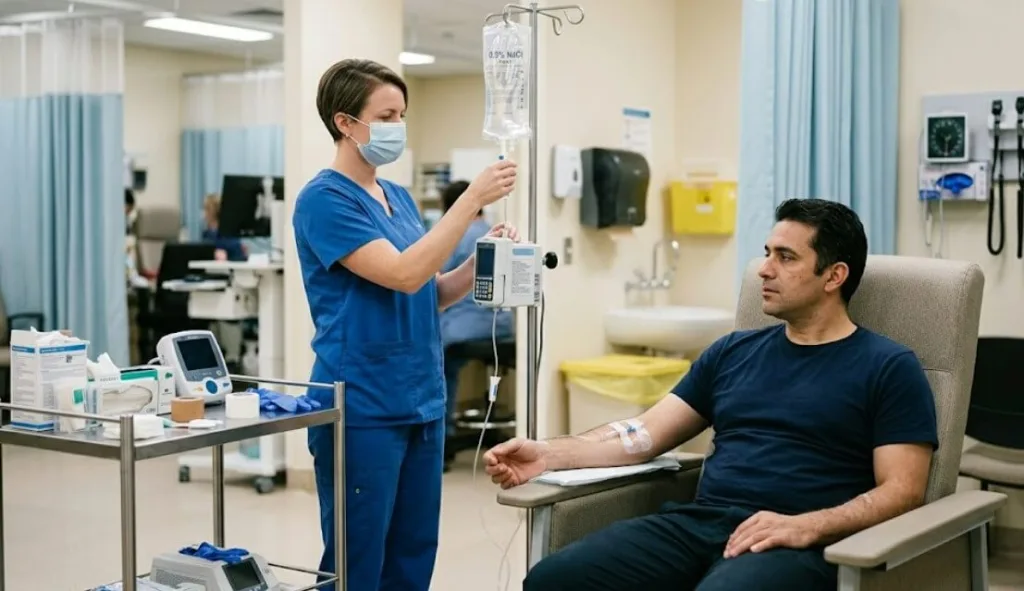 IV fluid service near me