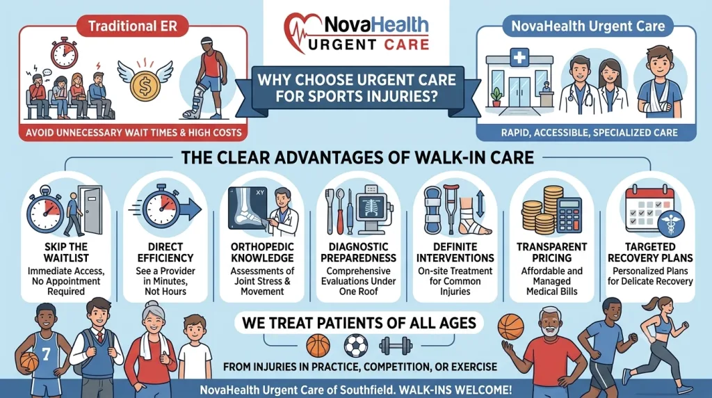 Urgent Care for Sports Injuries